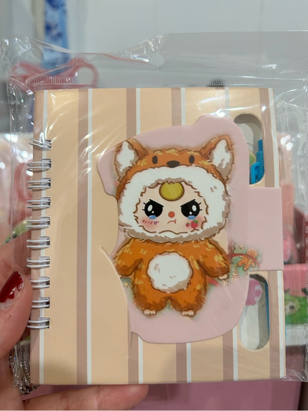 Baby Three Collectible Notebook with Pen - Picture 3 of 5